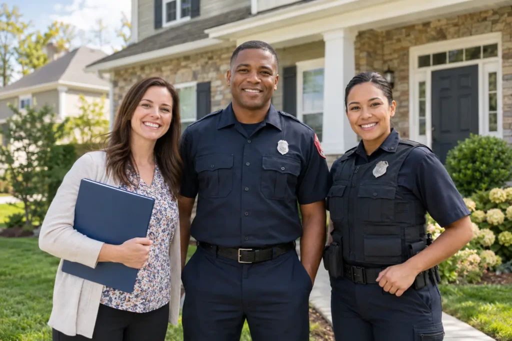 first responders and teachers optimized
